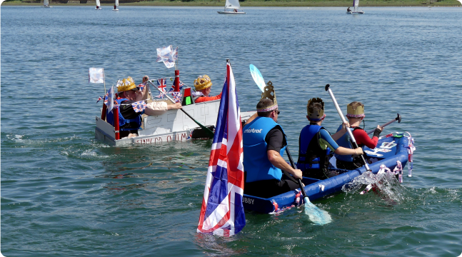 Cardboard Boat Race